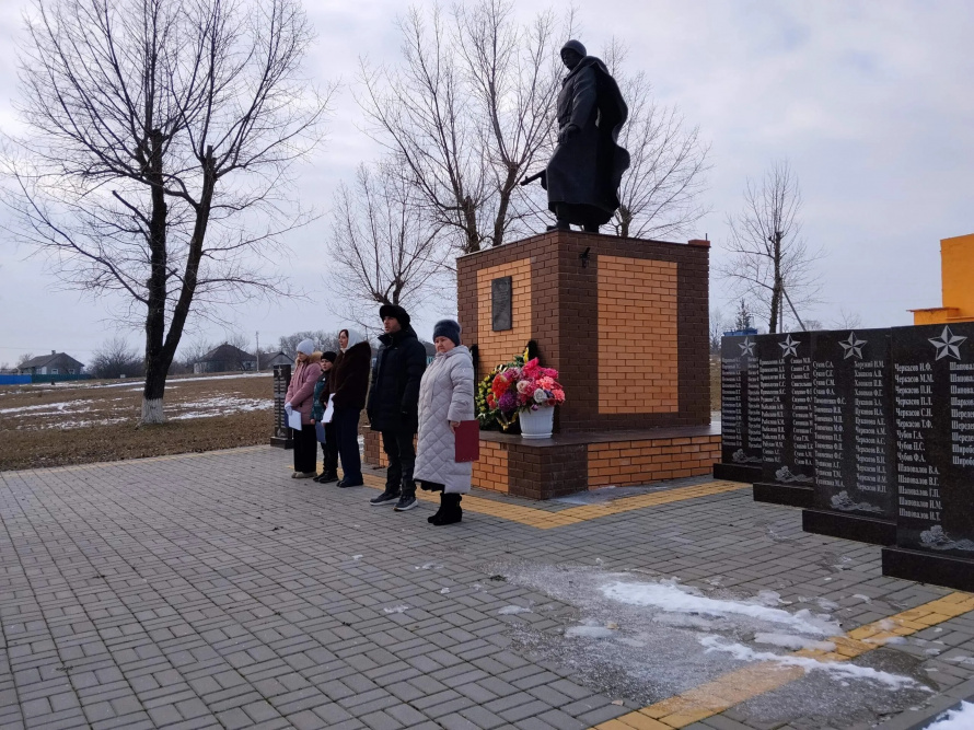 Торжественные мероприятия, посвящённые 83-летию освобождения села Бондарево от немецко-фашистских захватчиков.