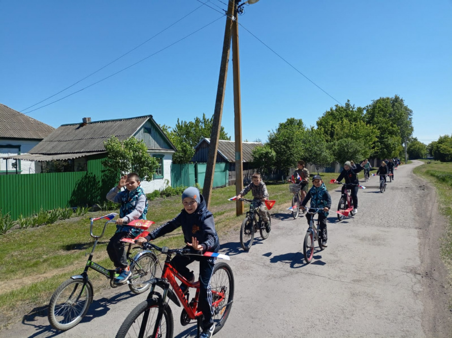 В 9 раз волоконовцы провели велопробег посвященный Дню Победы!