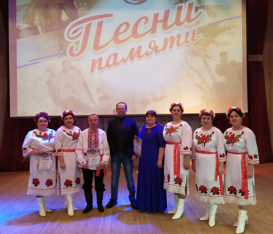 Призовые места на районном фестивале ПЕСНИ ПАМЯТИ